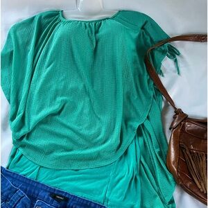 alvyx women green women loose tunic plus size 2x